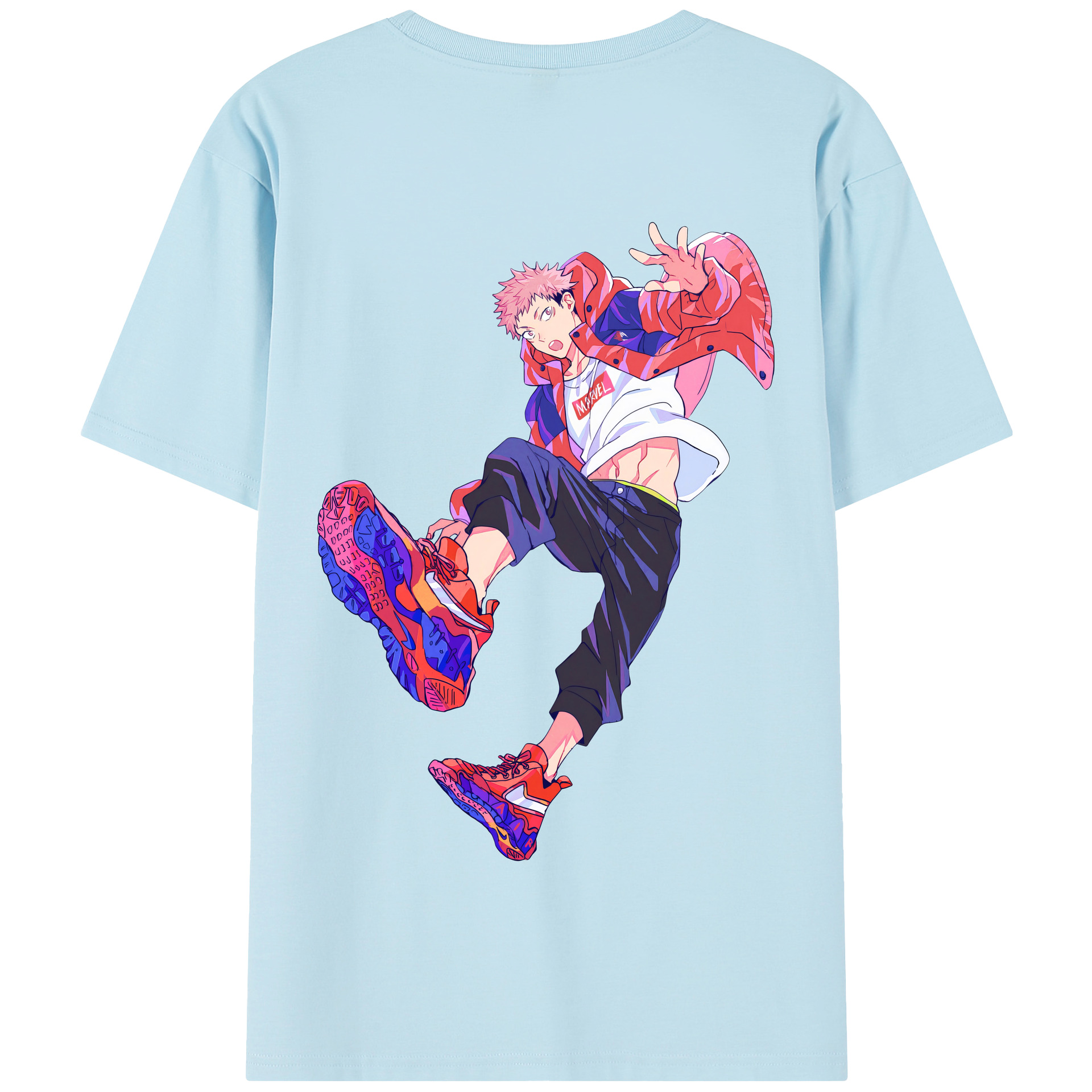（画像用） 呪術廻戦 Jujutsu Kaisen 綿100％半袖Tシャツ（背面プリント）